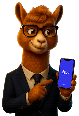 Tobi mascot - Learn more about us